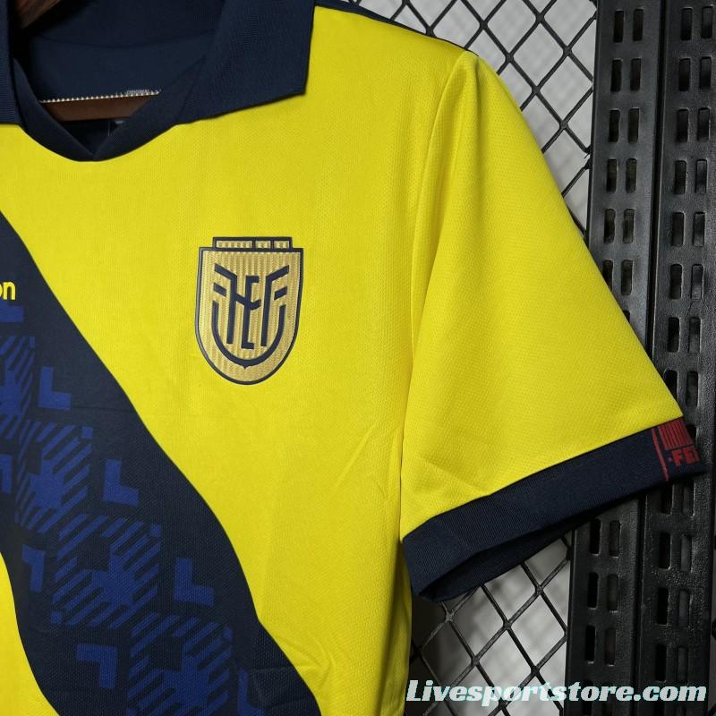 2024 Ecuador Home Jersey