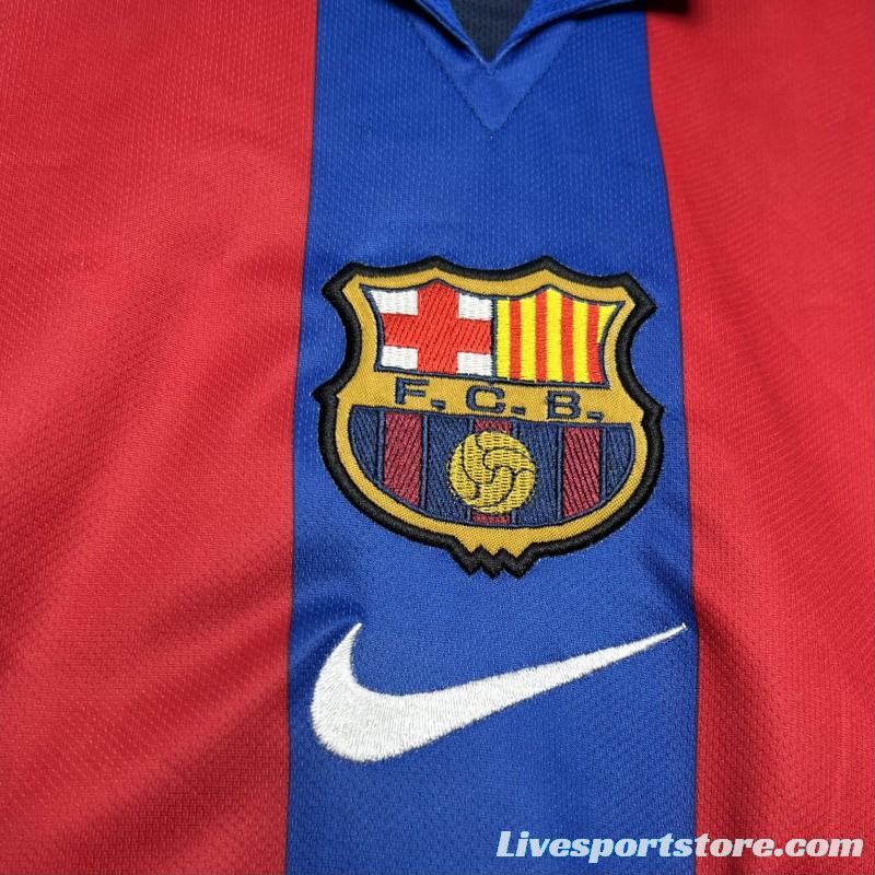 Retro 04/05 Barcelona Home Jersey