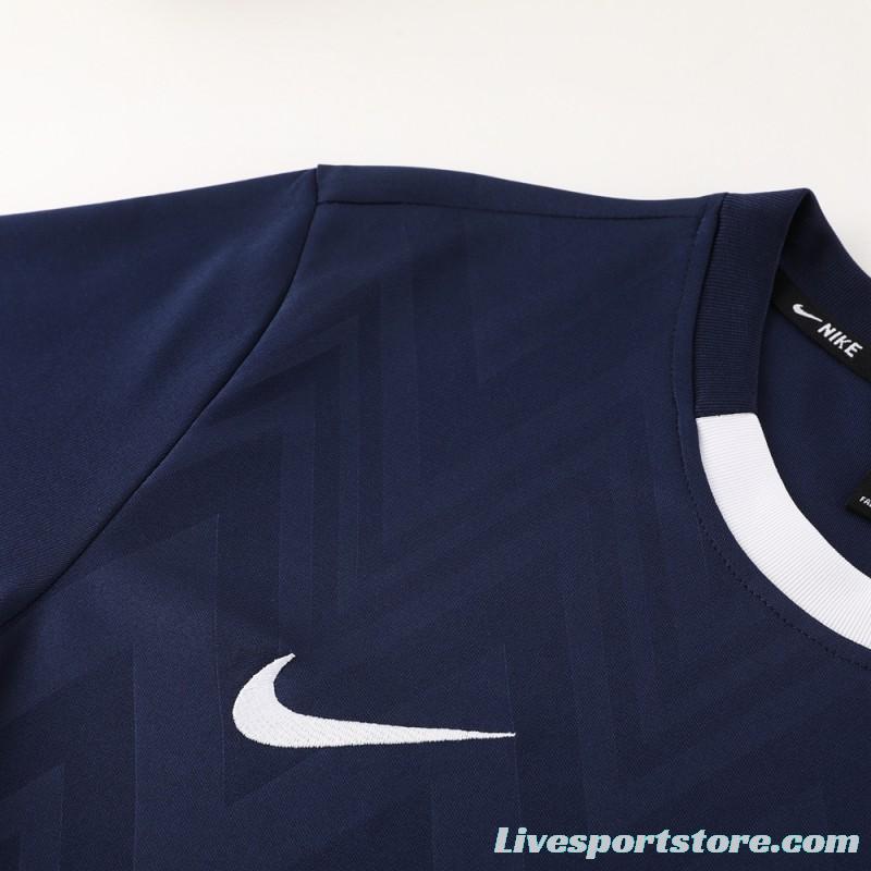 24/25 Nike Navy Short Sleeve Jersey+Shorts