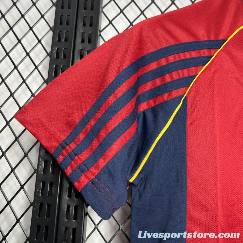 Retro 1998 Spain Home Jersey