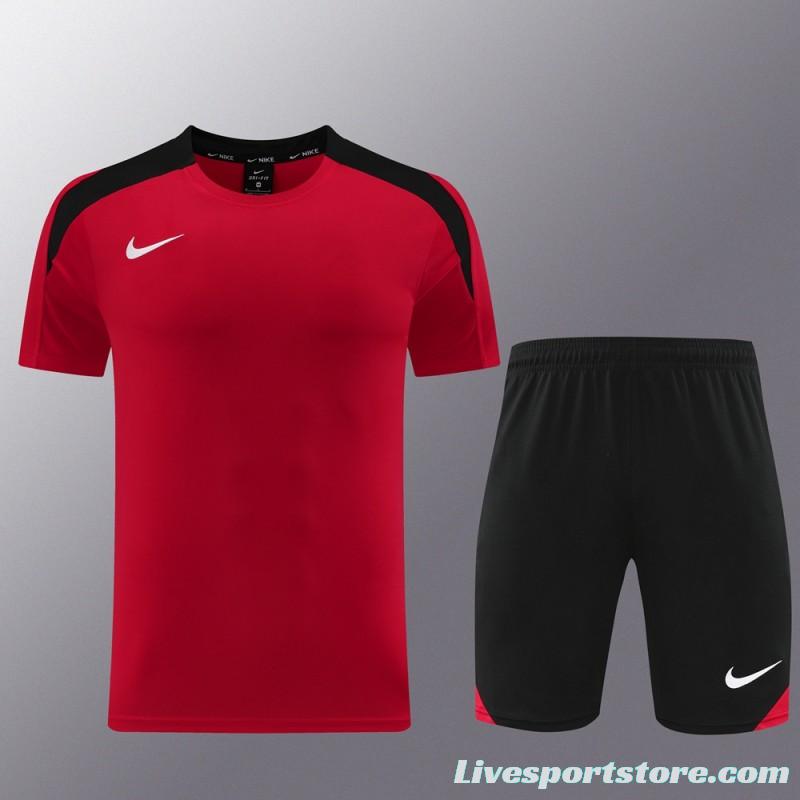 24/25 Nike Red Short Sleeve Jersey+Shorts