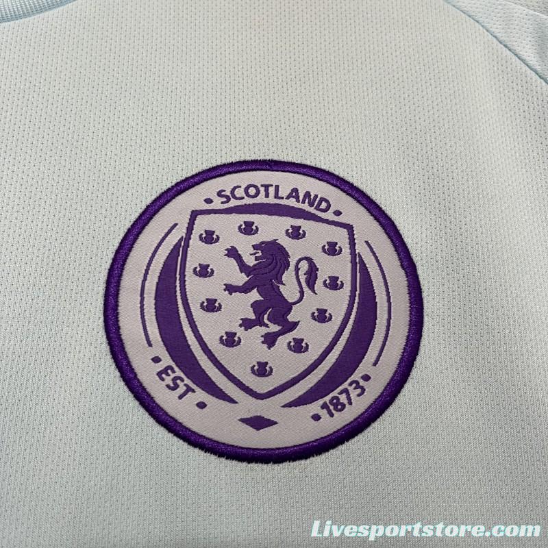 2024 Scotland Away Shirt Jersey