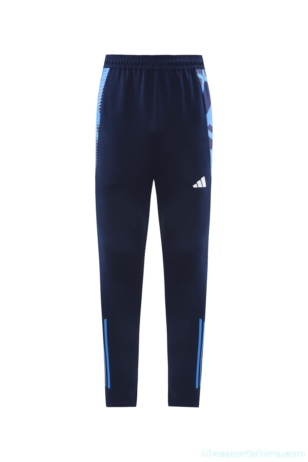 24/25 Adidas Navy/Blue Full Zipper Jacket +Long Pants