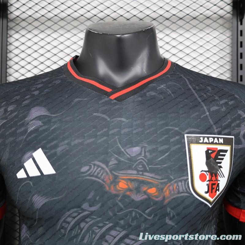 Player Version 2024 Japan Black Dragon With Glared Eye Concept Jersey