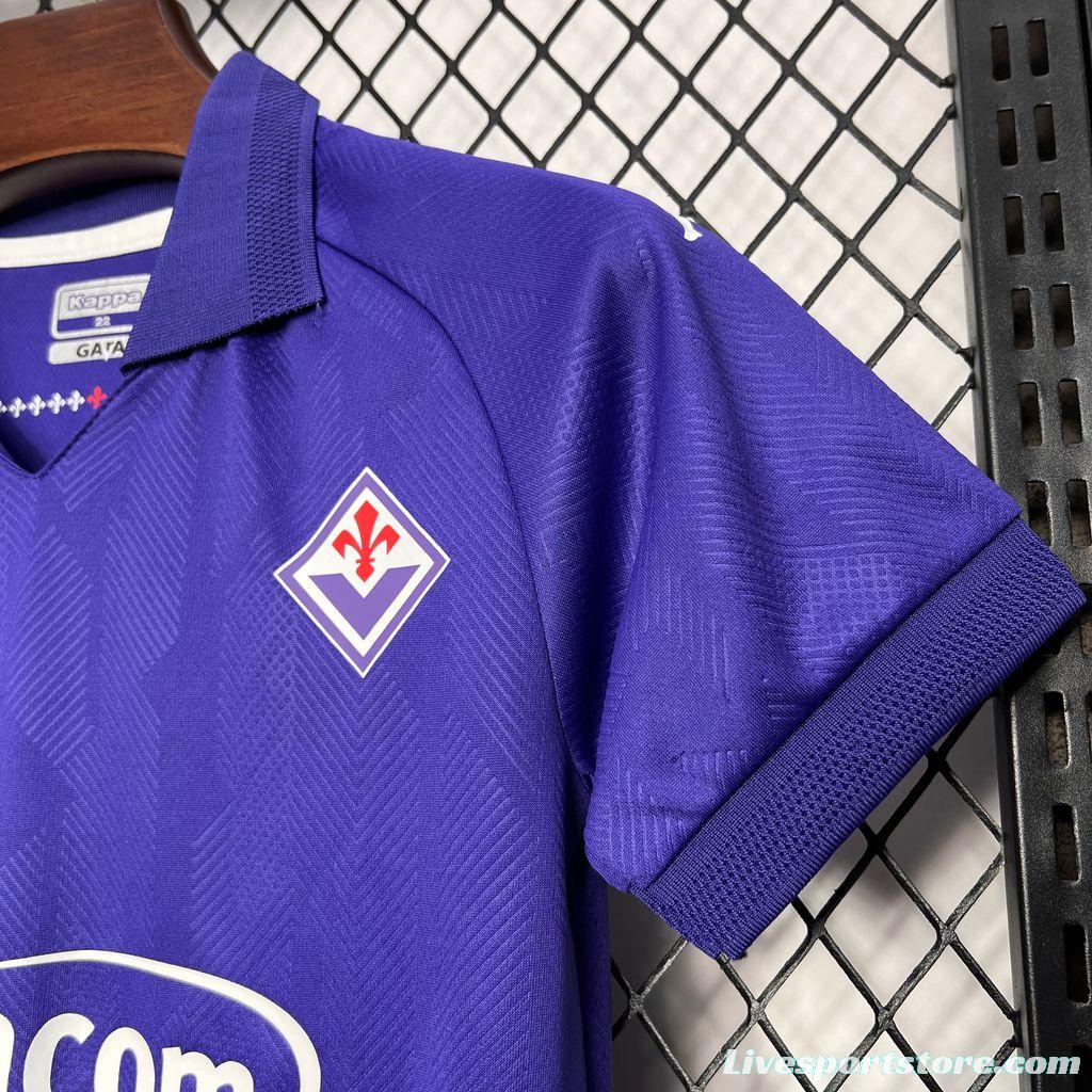 24/25 Kids Fiorentina Home Jersey