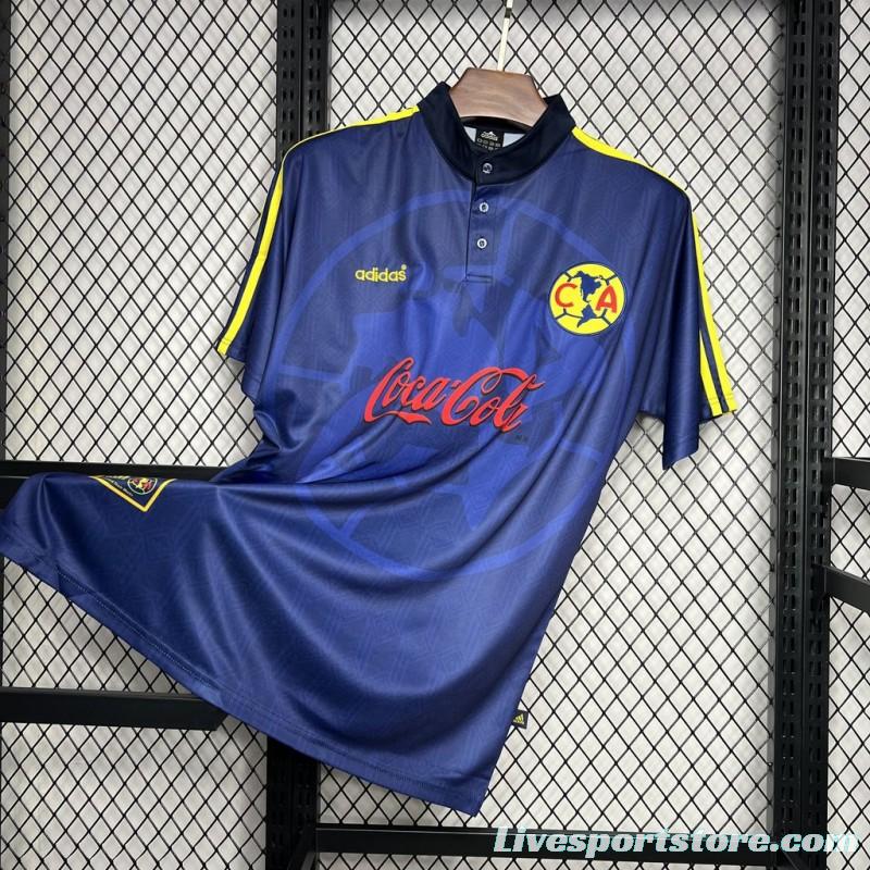 Retro 98/99 Club America Away Navy Jersey