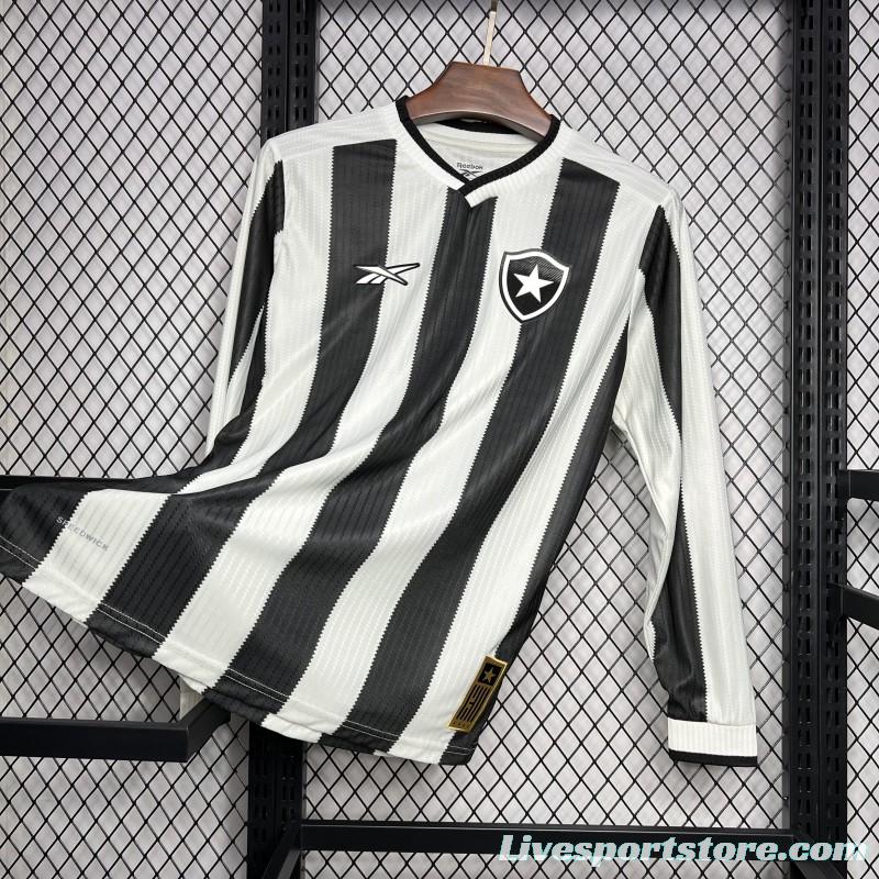 24/25 Botafogo Home Long Sleeve Jersey