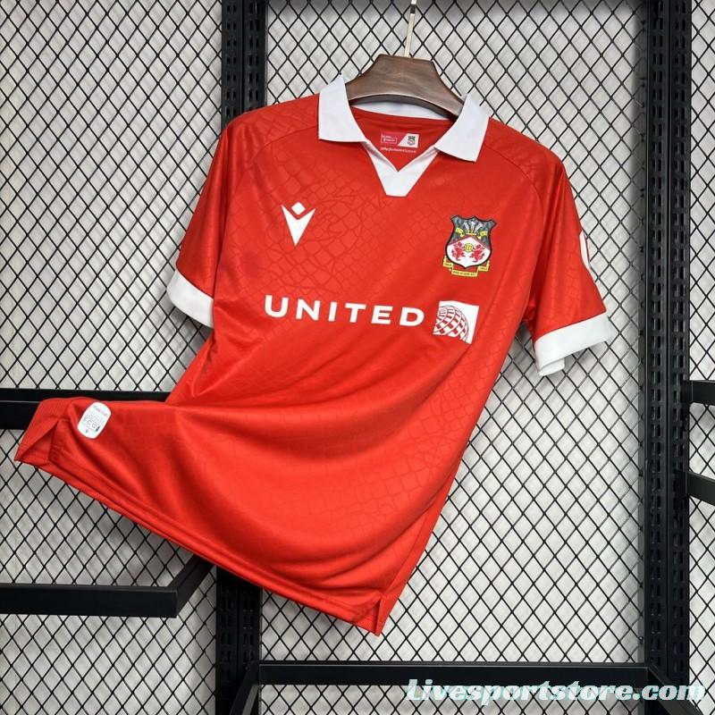 24/25 Wrexham Home Jersey