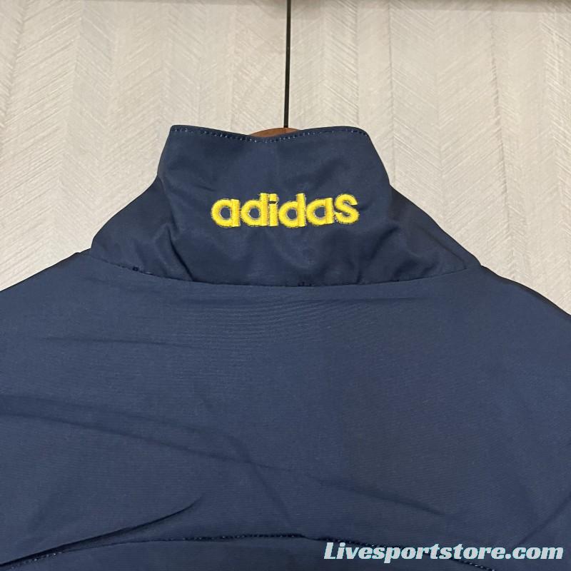 2024 Spain Navy Windbreaker