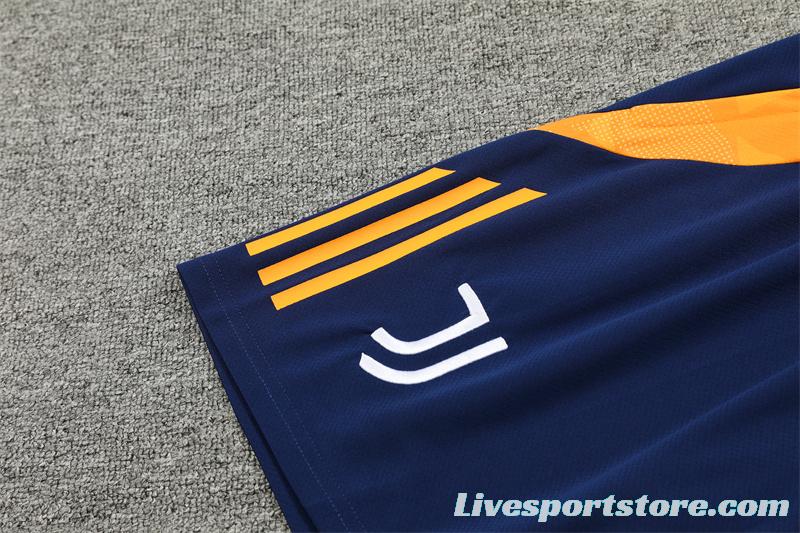 24/25 Juventus Navy Short Sleeve Jersey+Shorts