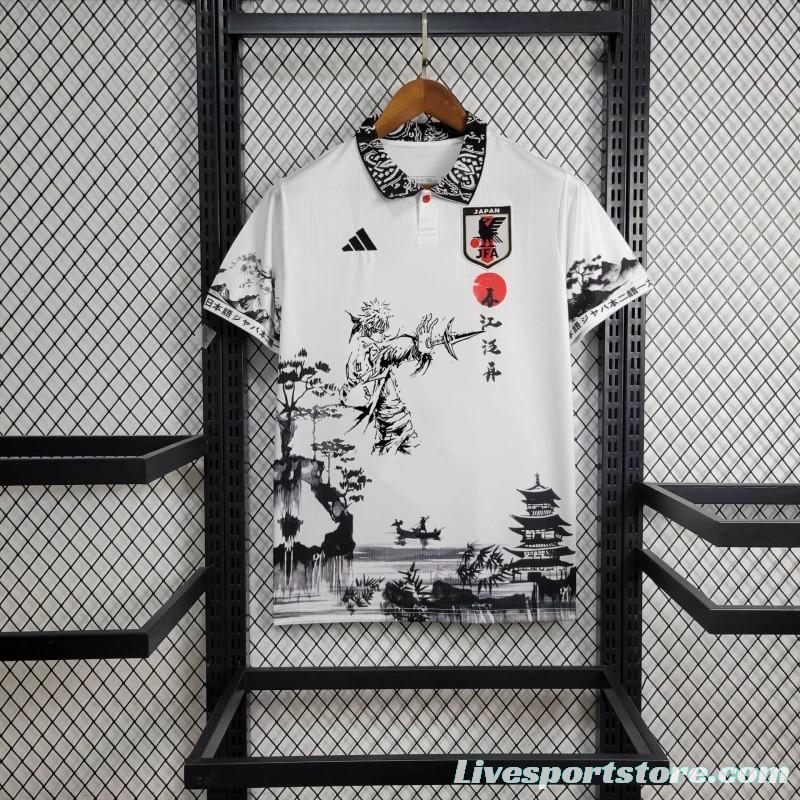 2024 Japan Minato Namikaze White SpecialJersey