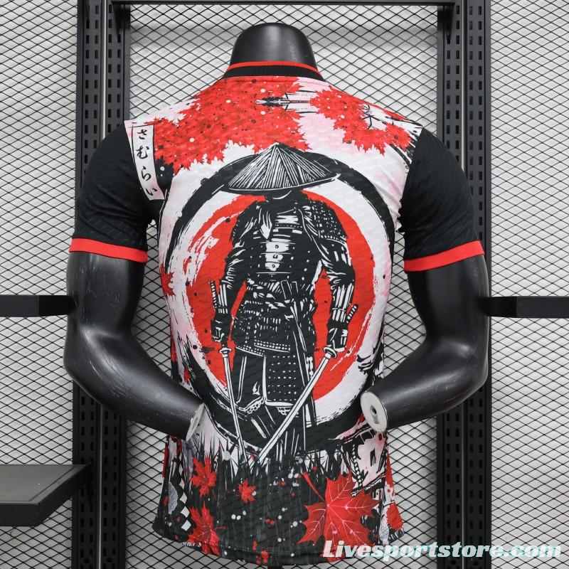 Player Version 2024 Japan Black Samurai Special Jersey