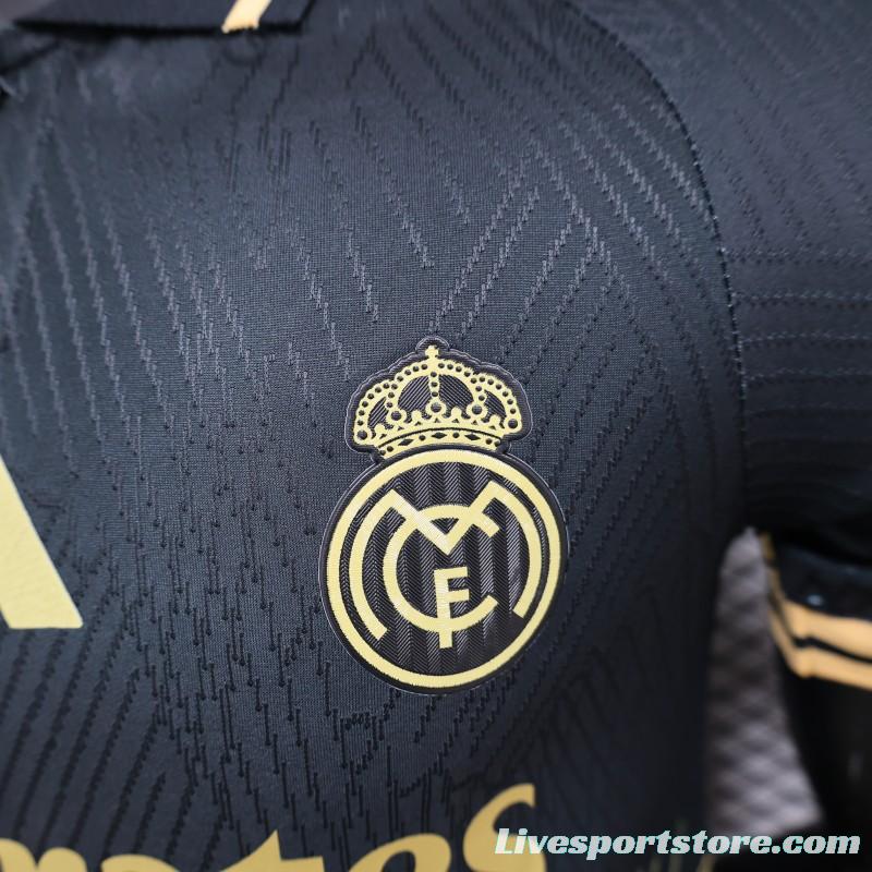 Player Version 24/25 Real Madrid Black/Golden Specail Jersey