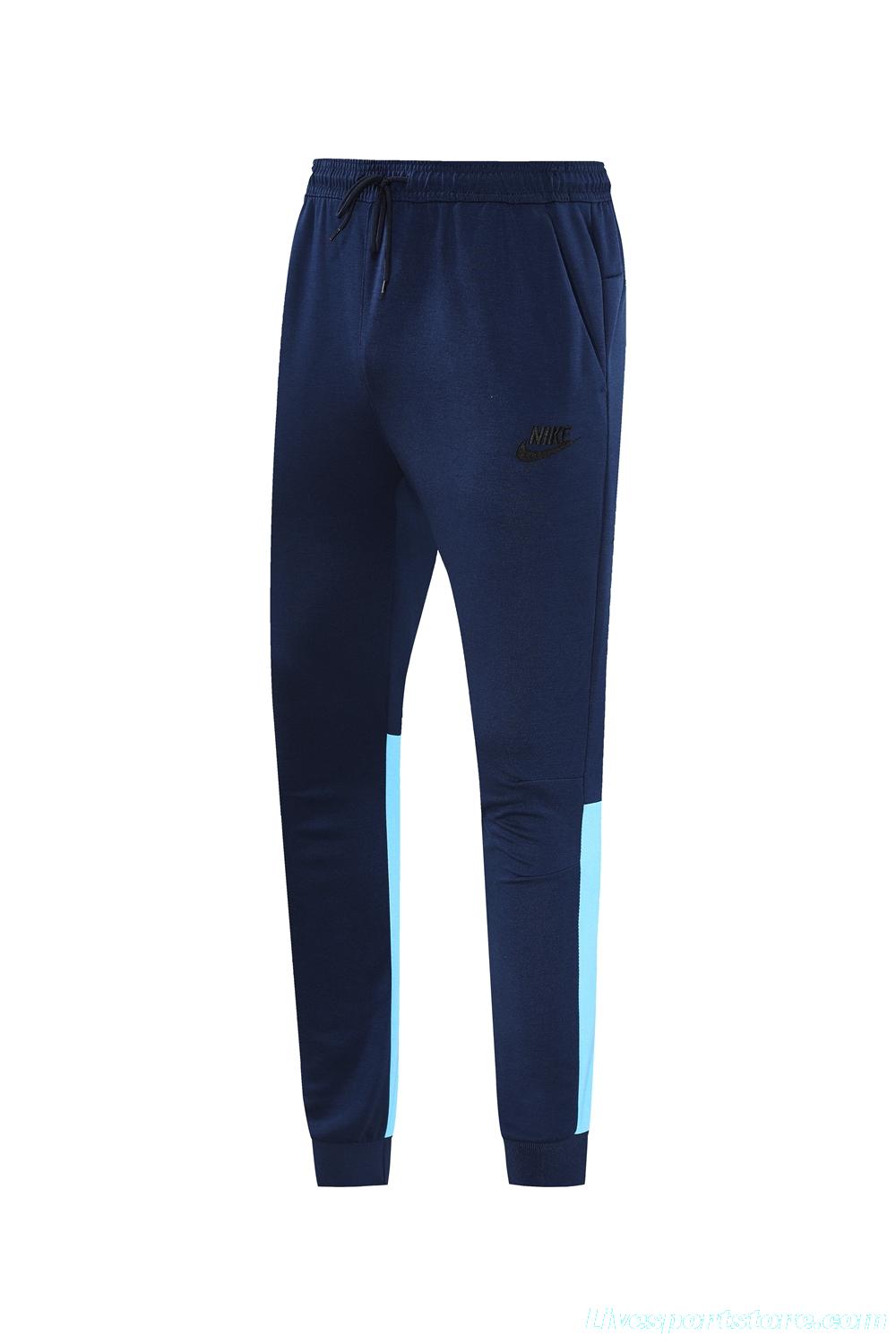 2024 NIKE Navy/Blue Full Zipper Jacket +Long Pants