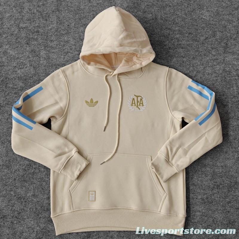 2024 Argentina 50th Anniversary Black/Navy/White/Grey/Beige 5 Color Hoodie