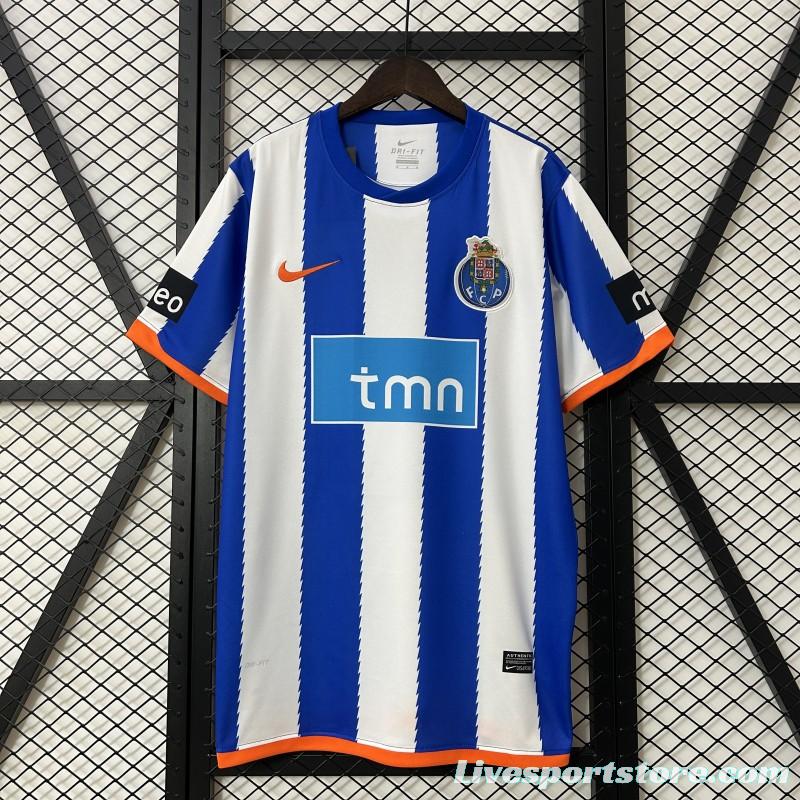 Retro 10/11 Porto Home Jersey