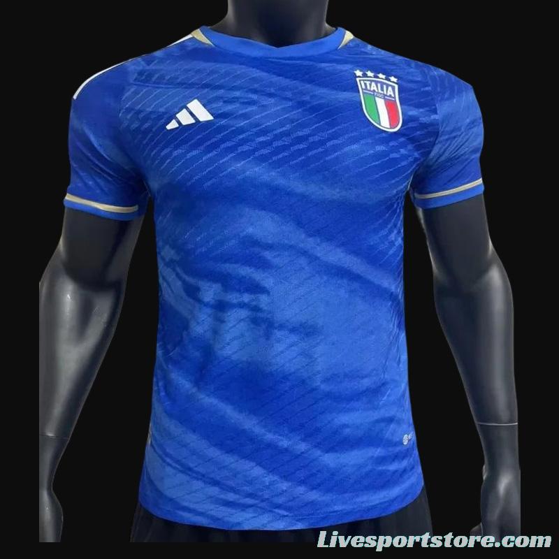 Player Version 2023 Italy Home Jersey