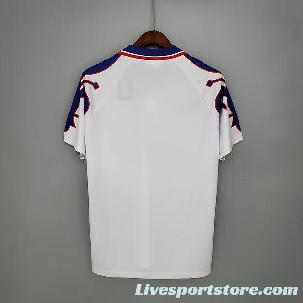 Retro 95/96 Fiorentina Away White Jersey