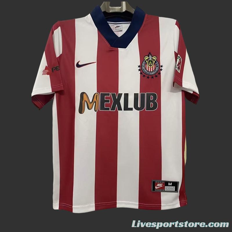 96/97 Chivas Guadalajara Home Jersey