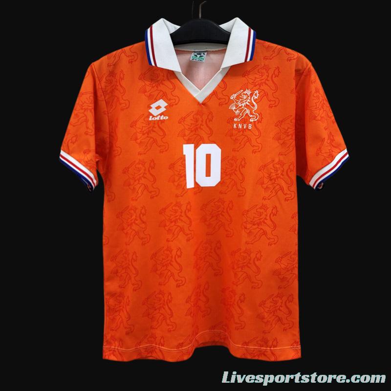 Retro 1994 Netherlands Home Jersey