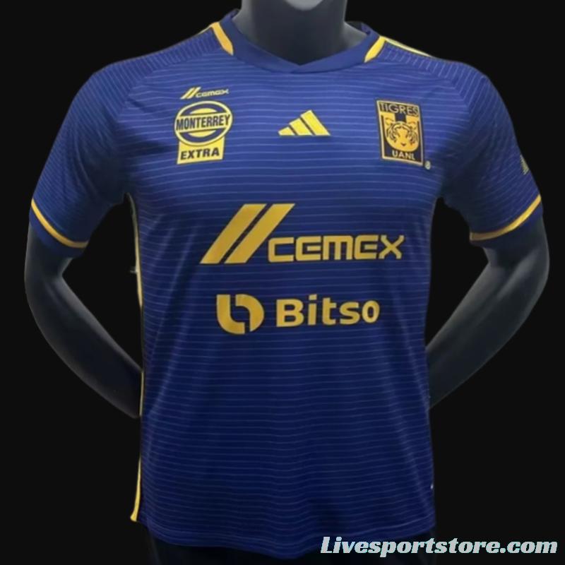 23/24 Tigres UANL Away Blue Jersey