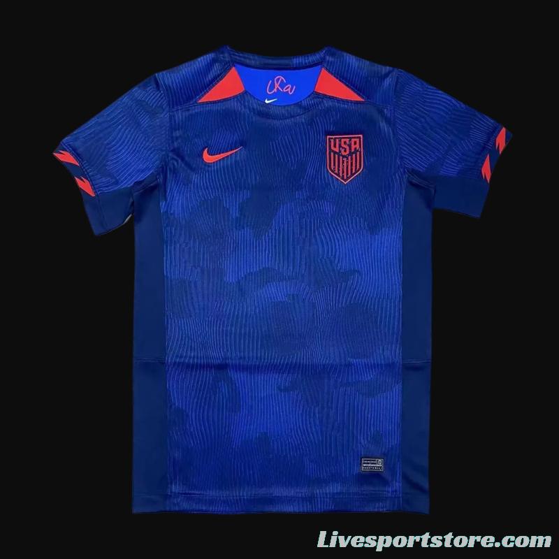 2023 USA Away Blue Jersey