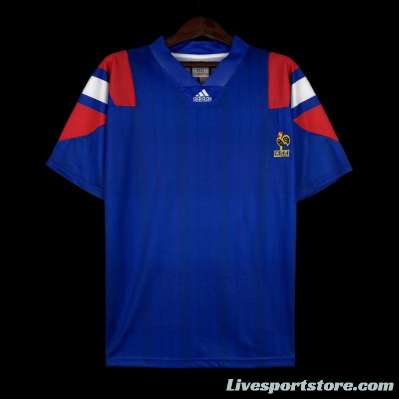 Retro 92/94 France Home Jersey