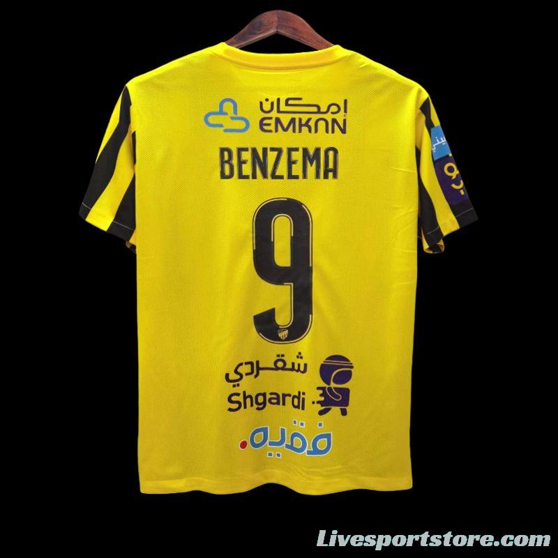 23/24 Al-Ittihad Benzema Home Jersey