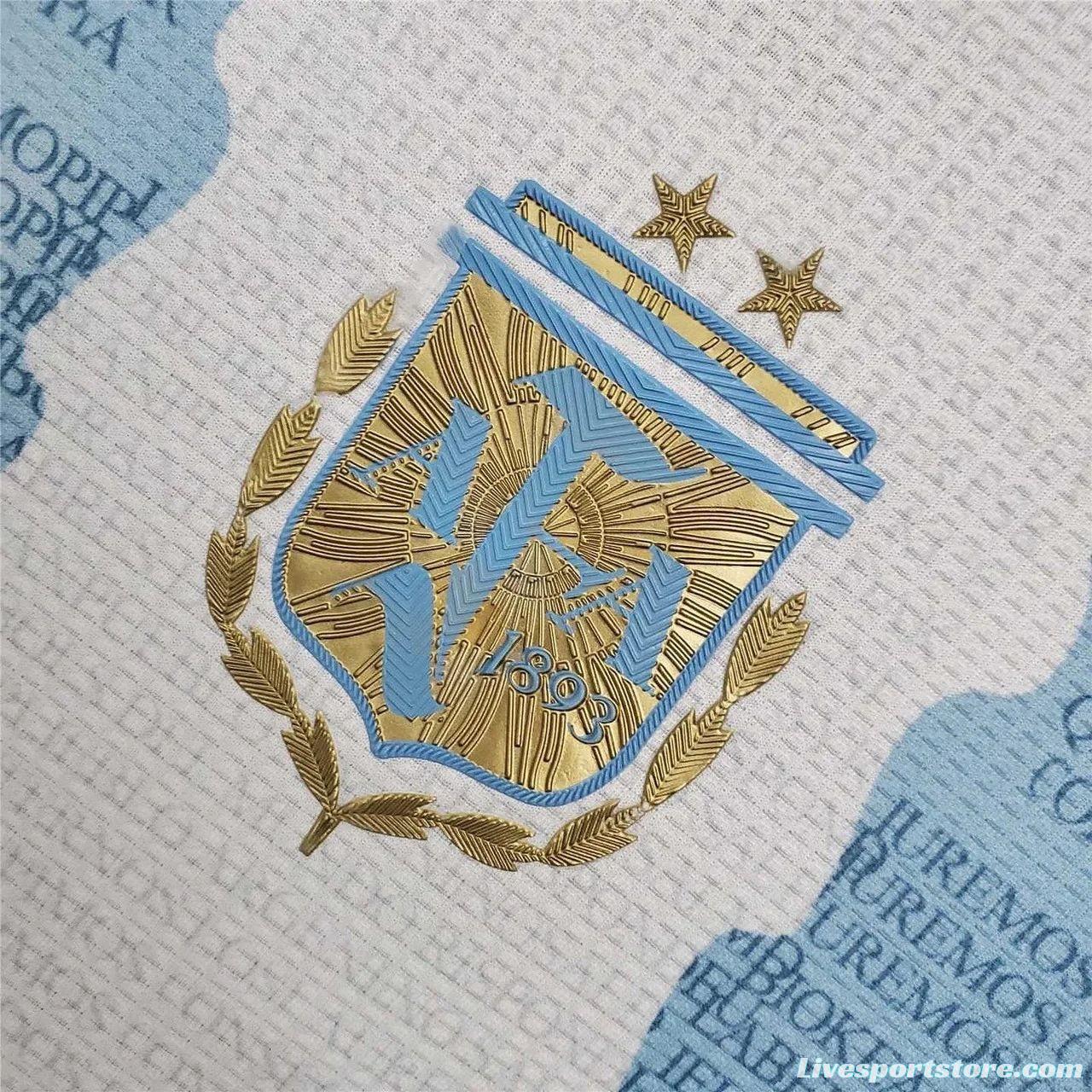 Retro 2021 Argentina Home Maradona Commemorative Edition Jersey