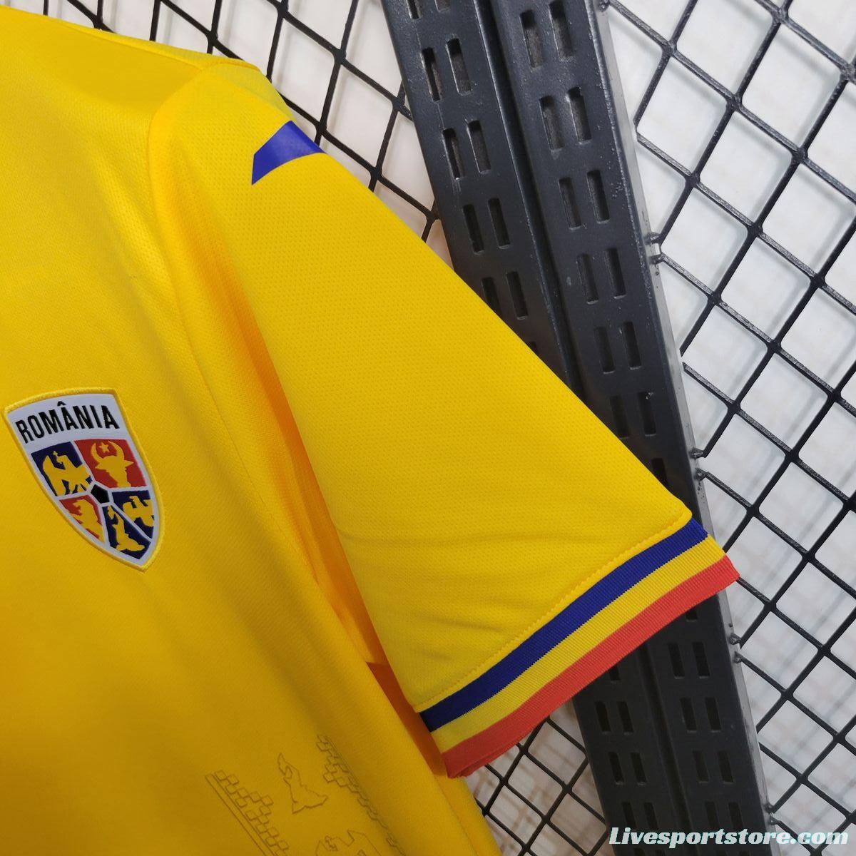 2023 Romania Home Jersey