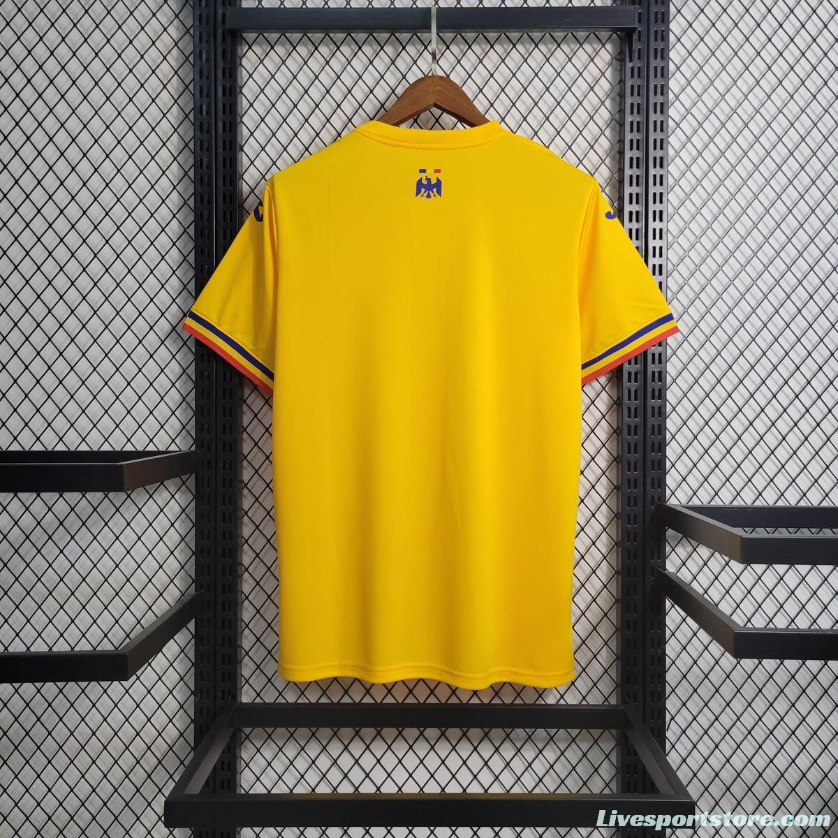 2023 Romania Home Jersey