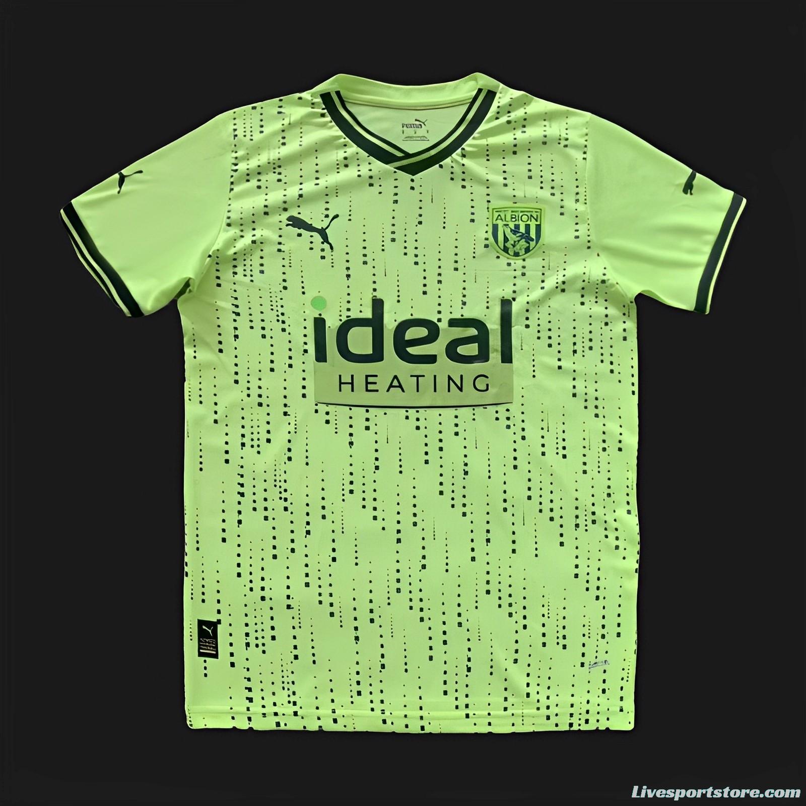 23/24 West Bromwich Albion Away Green Jersey