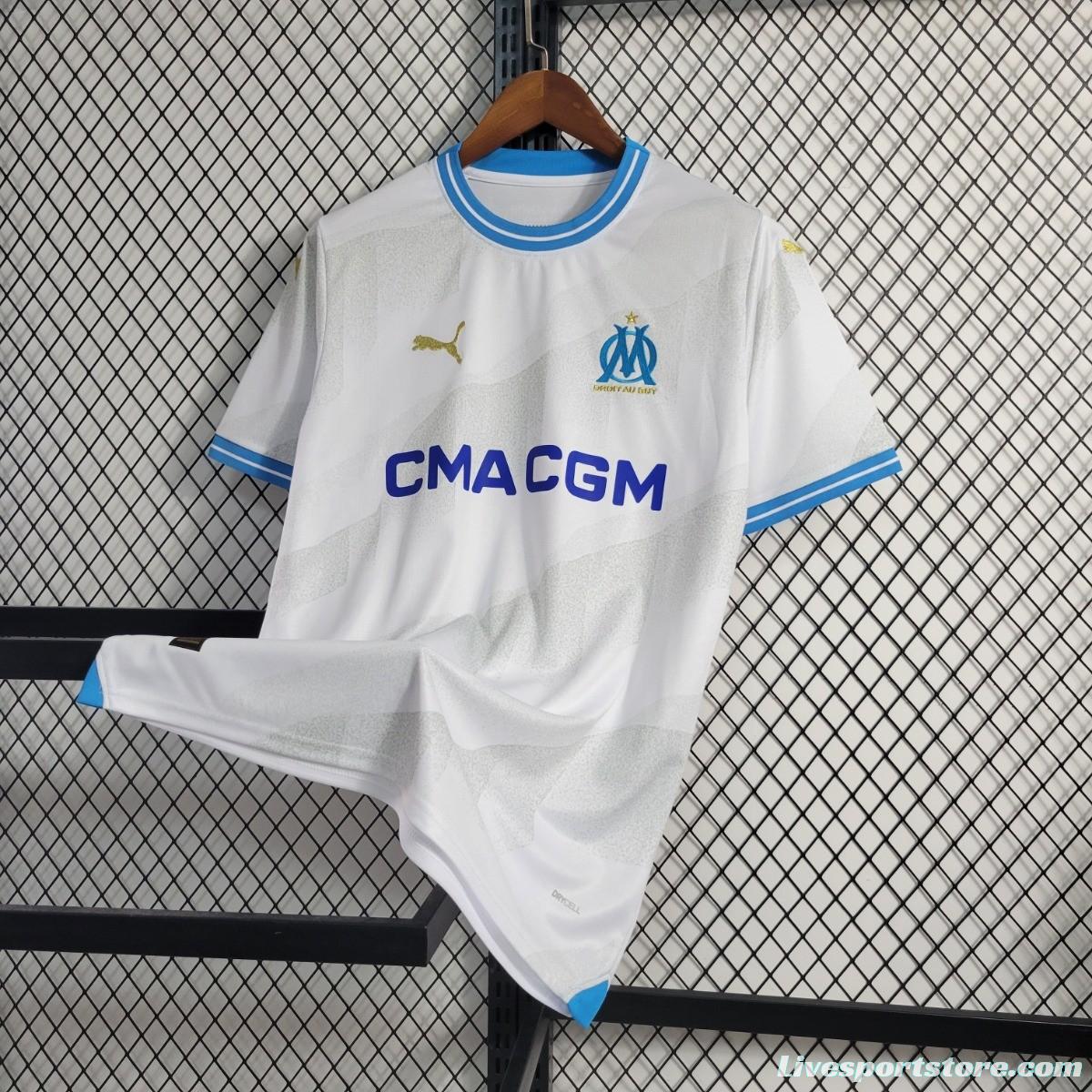 23/24 Olympique Marseille Home Jersey