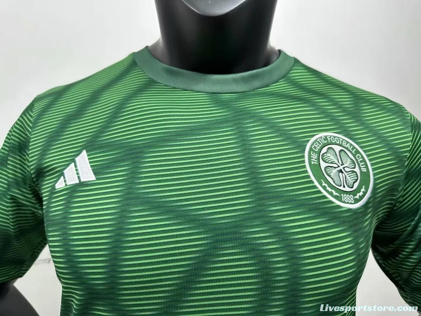 23/24 Celtic Green Special Training Jersey