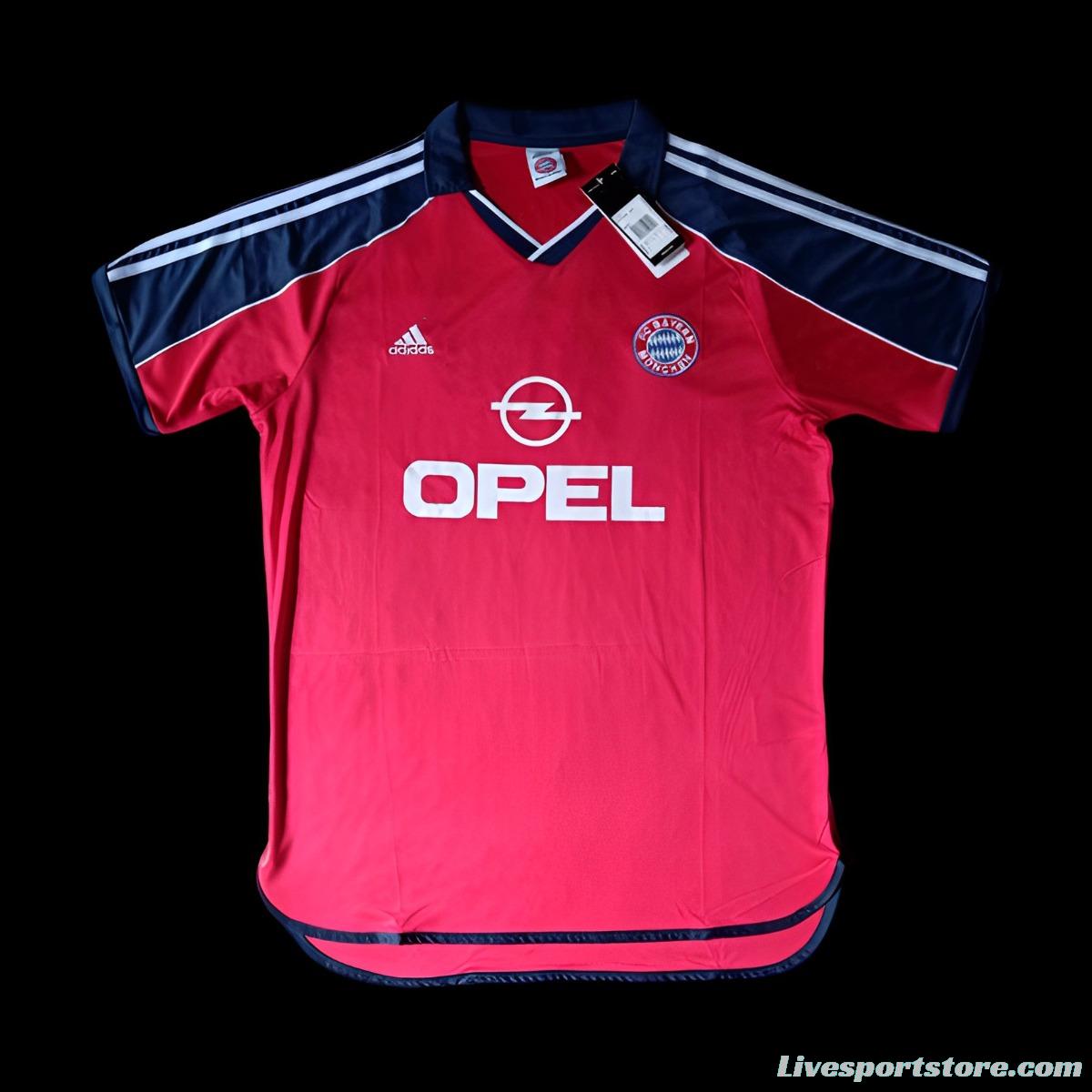 Retro 00/01 Bayern Munich Home Jersey