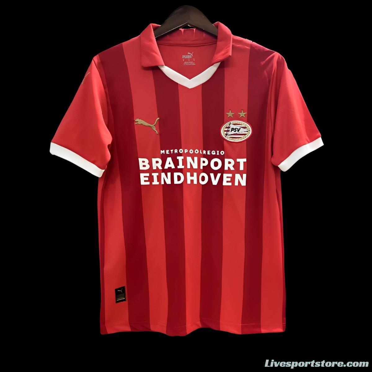 23/24 PSV Eindhoven Home Jersey