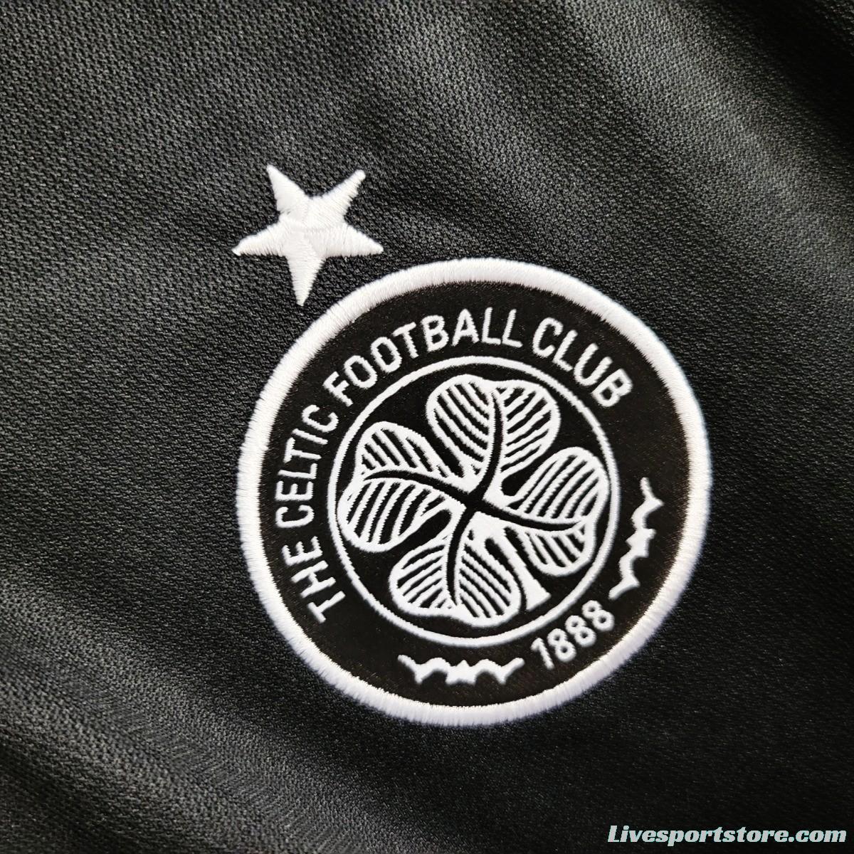 23/24 Celtic Away Black Jersey