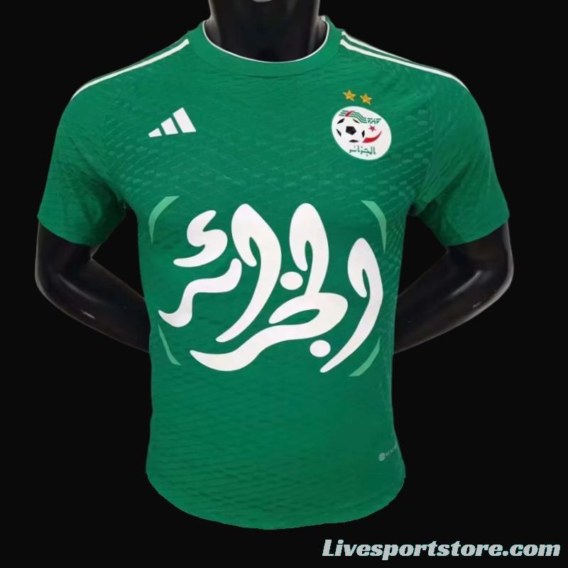 Player Version 23/24 Algeria Green Jersey