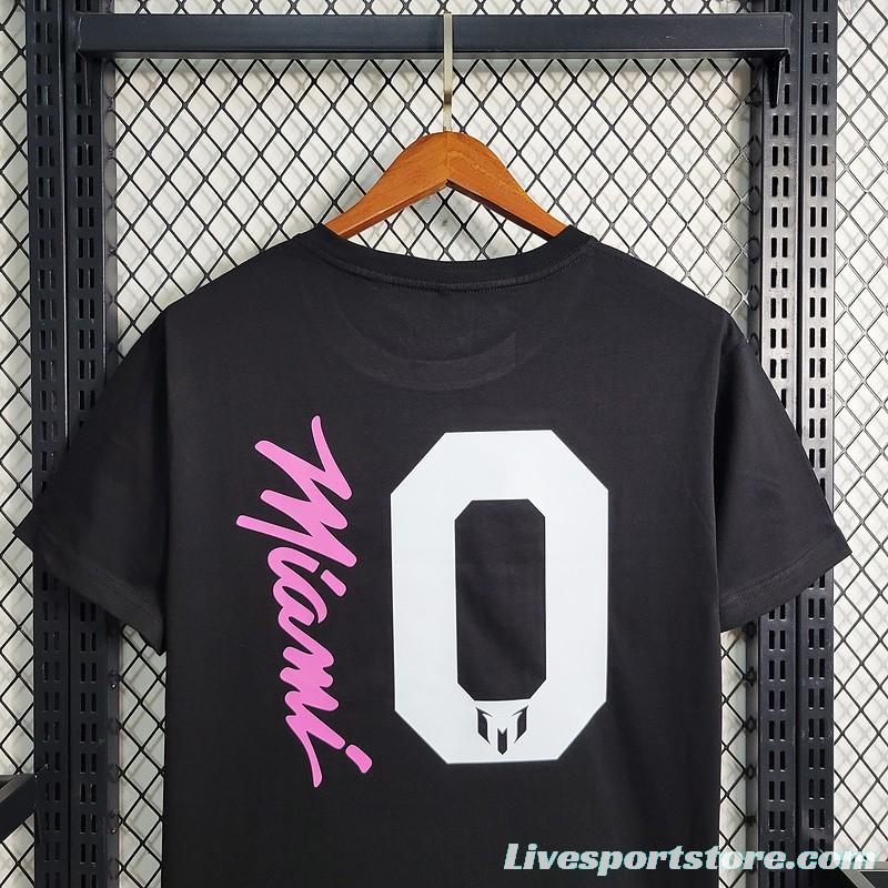 23/24 Inter Miami Casual Black T-Shirt