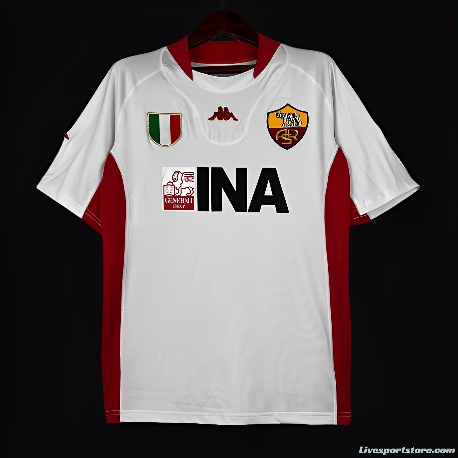 Retro 01/02 Roma Away Jersey