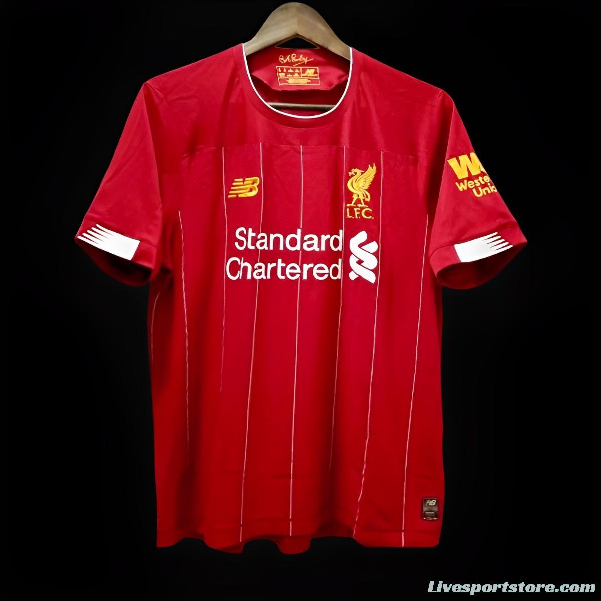 Retro 19/20 Liverpool Home Jersey