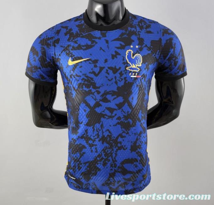 Player Version 2022 France Special Blue Jersey