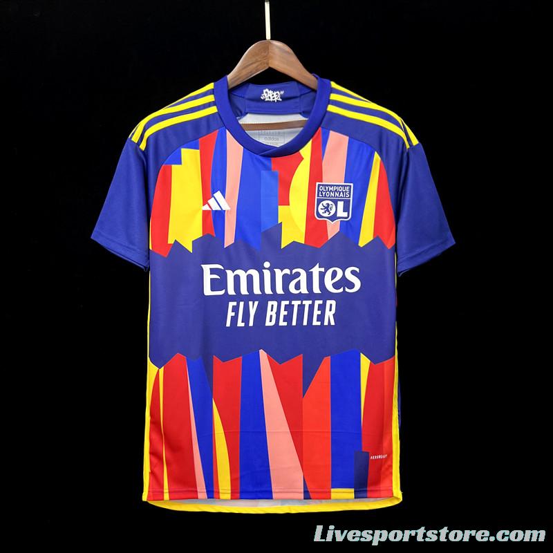 23/24 Olympique Lyonnais Third Jersey