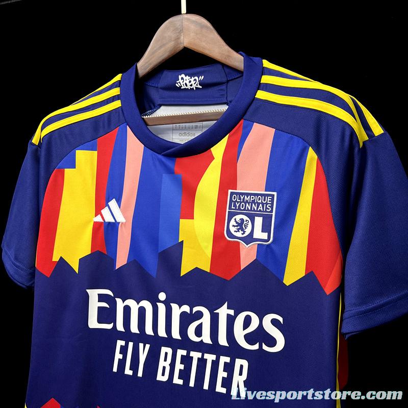 23/24 Olympique Lyonnais Third Jersey