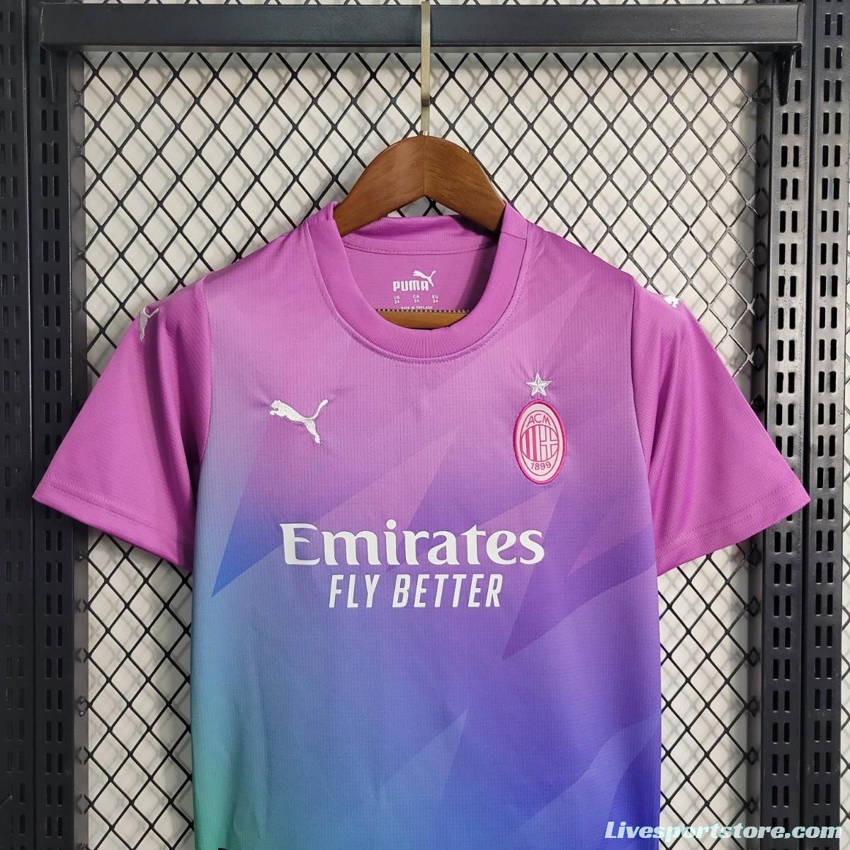 23/24 Kids AC Milan Third Jersey