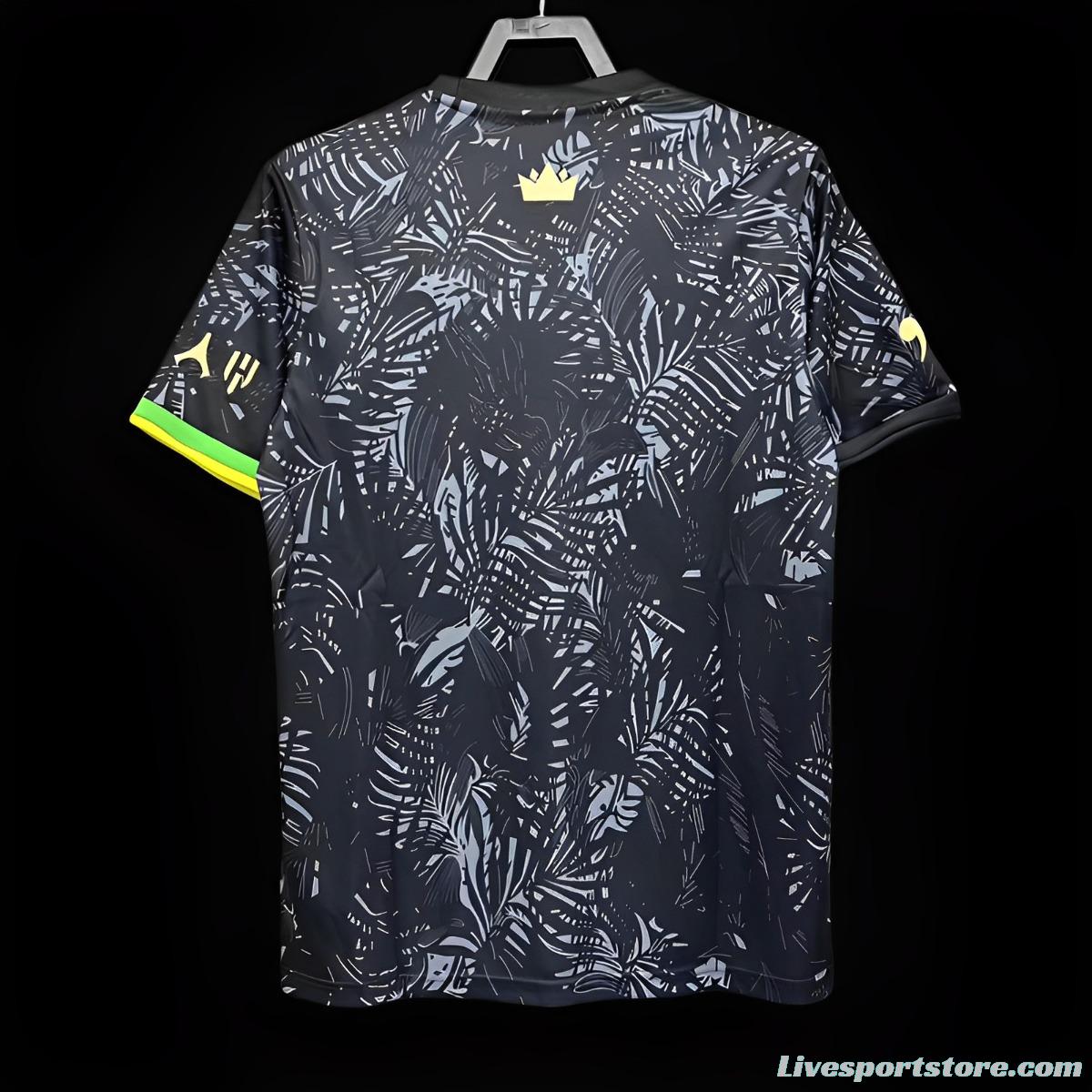 2023 Brazil La Pulga Black Special Jersey