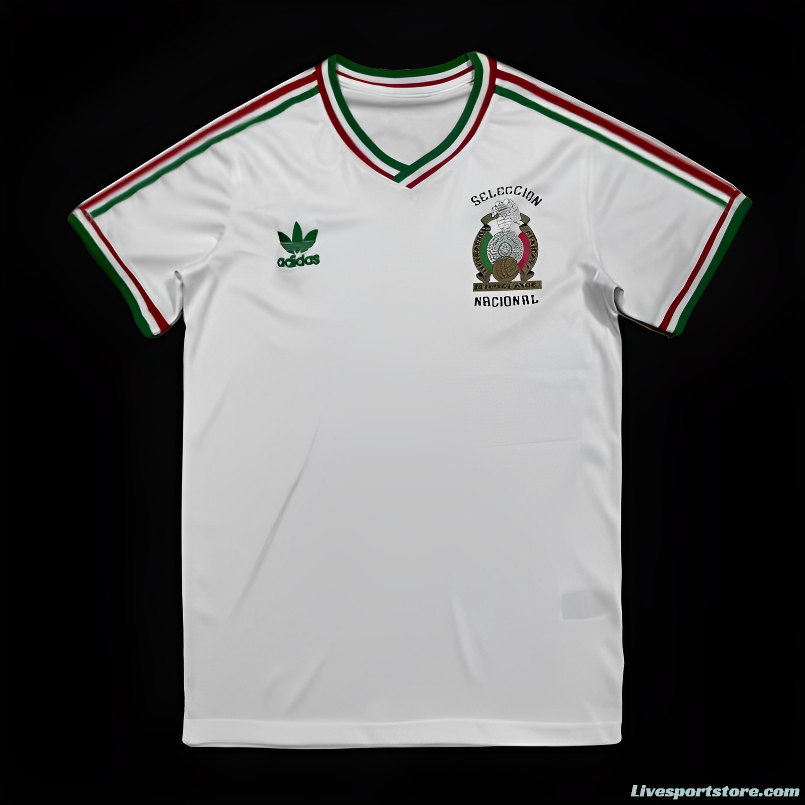 2023 Mexico Adicolor White Jersey