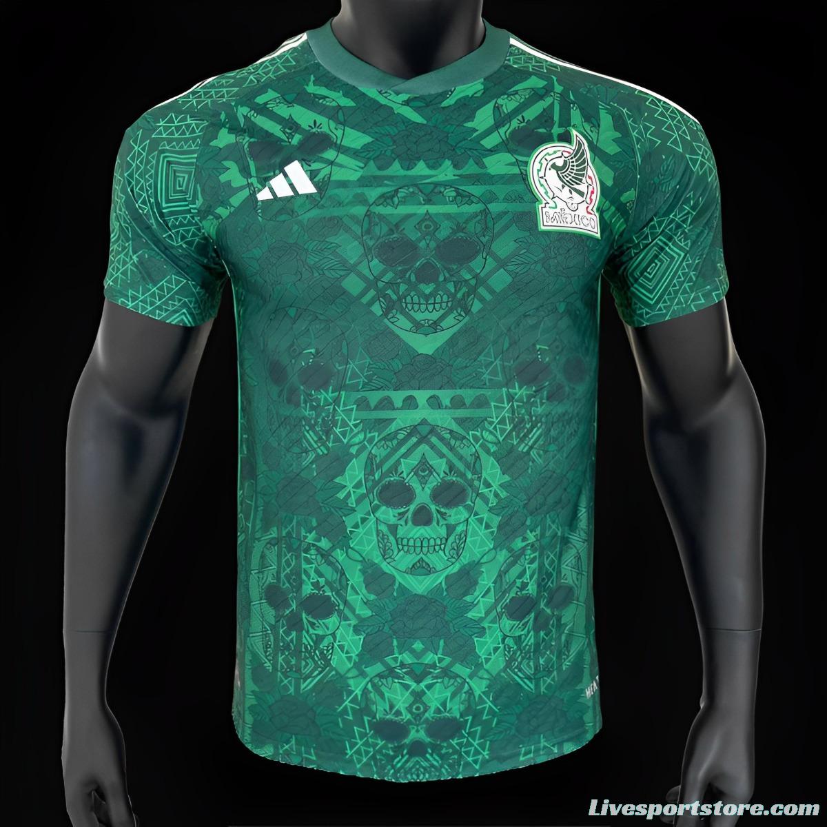 Player Version 2023 Mexico Home Special Jersey