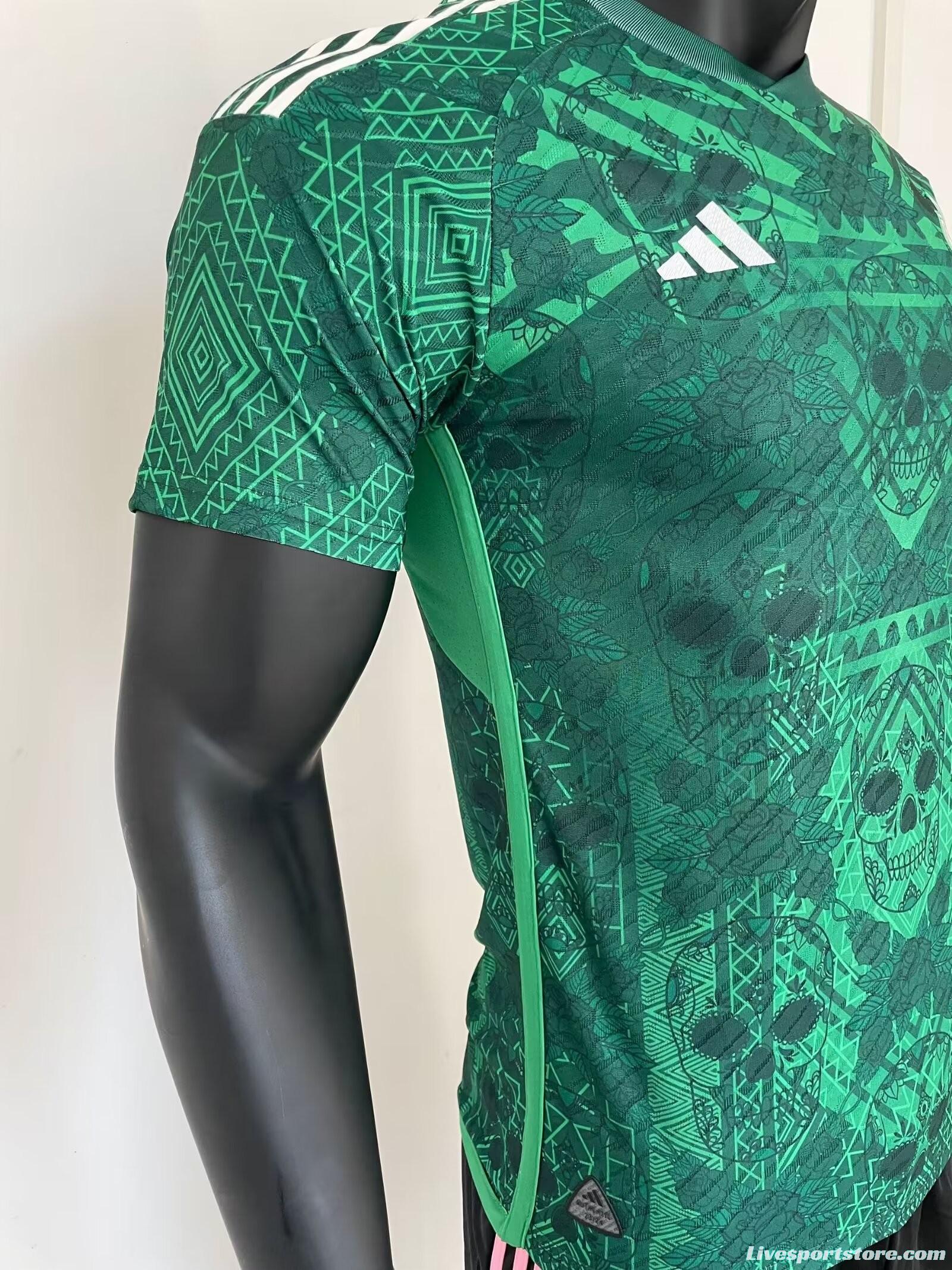 Player Version 2023 Mexico Home Special Jersey