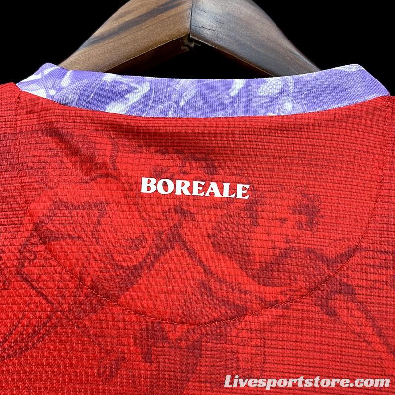 23/24 Boreale Red Goalkeeper Jersey